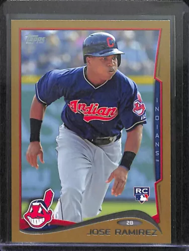 2014 Topps Gold #424 Jose Ramirez No 779 of 2014