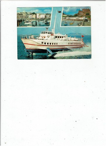 POSTKARTE VERSAND FARBFOTO HYDROFOIL CONDOR I TRIKOT, C.I.