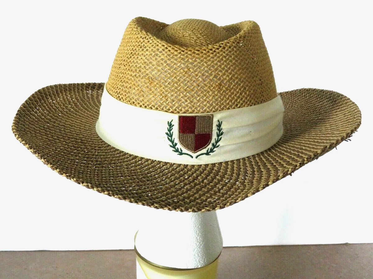 Straw hats for 2025 mens ebay