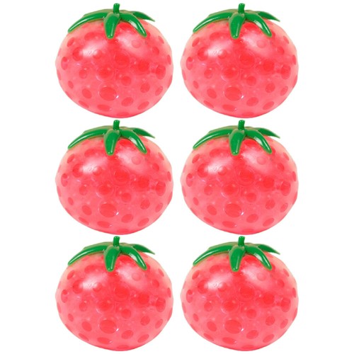 18 PCs Tomaten geformte Spielzeuge schöne Tomaten Squeeze Spielzeug Party - 第 9/12 張圖片