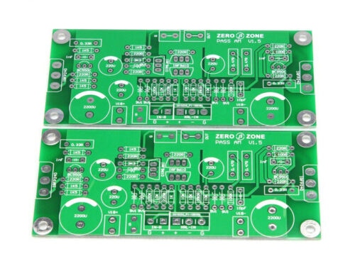 One Pair PASS-AM 10W Class A Single-ended Power Amp Amplifier Stereo Bare PCB - Picture 2 of 5
