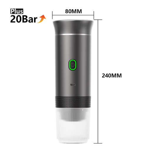 Wireless Portable Espresso Machine 3-in-1 Capsule & Ground Coffee Maker