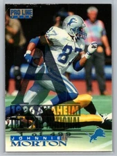1996 Pro Line Johnnie Morton #145 Lions   17th National  /499   96-17th-Nat