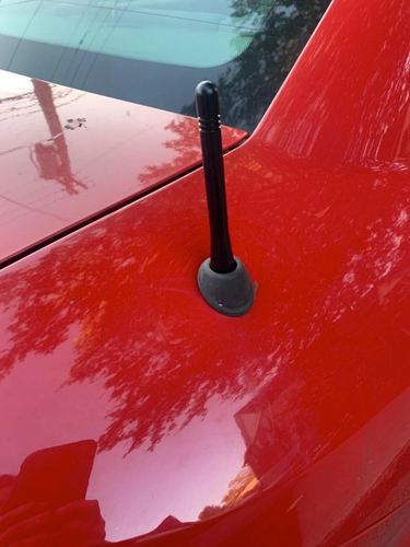 4" Short Black Aluminum Antenna Mast Radio AM/FM for Chevrolet Cobalt 2005-2010 - Picture 8 of 24