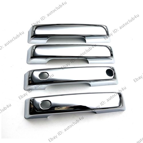 For Ford F150 F-150 2021 2022 Chrome 4 Door Handles Cover Trim Decor - Picture 6 of 8