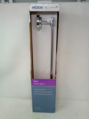 Moen Iso DN0718CH Chrome 18 inch Towel Bar