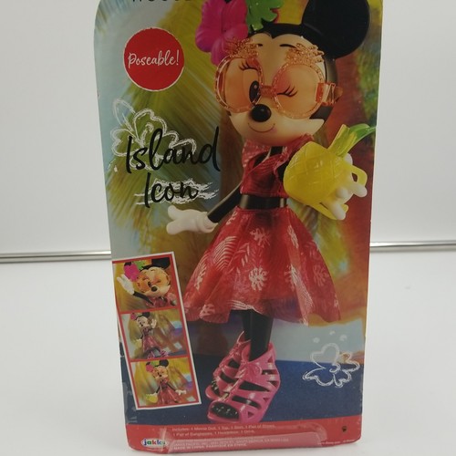 Jakks Pacific Disney Minnie Maus ""Inselsymbol"" 9 Zoll bewegliche Puppe Neu - Bild 14 von 24