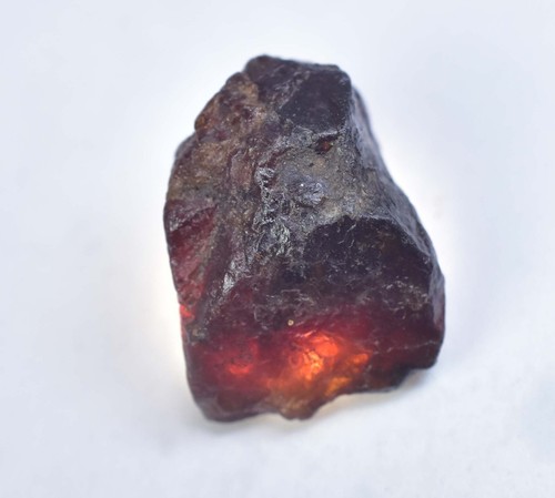 31.00 Ct Natural Hessonite Orange Garnet Certified Untreated Facet Loose Rough - Picture 6 of 6