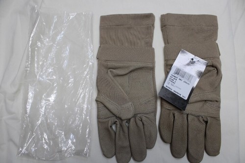 US Military USMC ANSELL HAWKEYE FROG COMBAT AA Flame Resistant GLOVES Size LARGE - Afbeelding 1 van 11