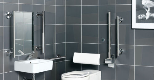 Armitage Shanks soporte trasero multi-suite con cojín blanco. Respaldo S6637AC - Imagen 2 de 4