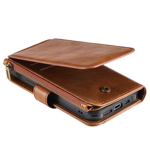 For Samsung S24 Plus S23 S22 S21 S20 S10 S9 Detachable Wallet Leather Case Cover - Picture 17 of 47