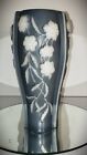 New ListingScarce Antique 1930 Art Deco Sculpted Art Glass Pearlized Pinched Morning Glory
