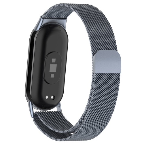 Watch Band For Xiaomi Mi Band 9 8 Nylon/Silicone/Leather/Metal Strap Bracelet - Picture 78 of 467