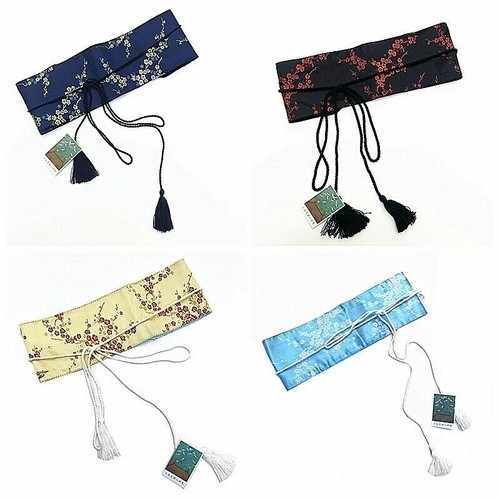 Jacquard Wide Obi Belt Embroidered Waistband Japanese Kimono Yukata Corset Retro - Picture 3 of 22