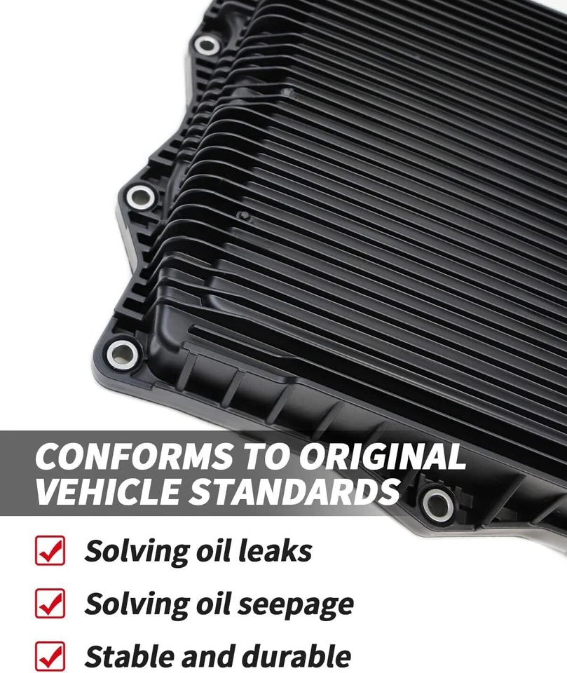 For 8 Speed BMW Automatic Transmission Oil Pan & Filter & Gasket & Bolt Kit New Foto 3 de 4