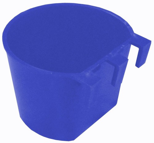 8 PACK 8 OZ PIGEON QUAIL DOVE CHICKEN RABBIT BIRD FEEDER WATER DRINKER CUP CAGE - Picture 2 of 2
