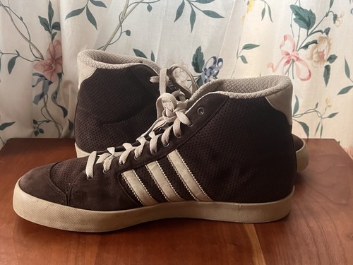Adidas Men’s High Top Shoes Brown Y2K Dakota Sneakers Lace Up Size 11.5 - Picture 6 of 18