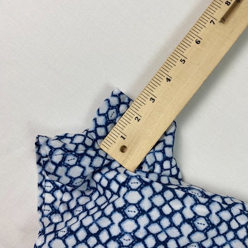 BB Dakota Womens Romper XS Spaghetti strap v neck lined blue white beach NWT - 第 17/18 張圖片