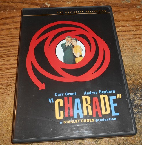 CHARADE 1963 CRITERION COLLECTION DVD/CARY GRANT/AUDREY HEPBURN!
