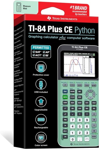 Graphing Calculator, Mint - TI-84 Plus - Picture 11 of 13