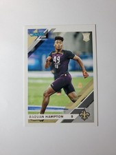 2019 Panini Donruss Saquan Hampton Rc #288 New Orleans Saints 