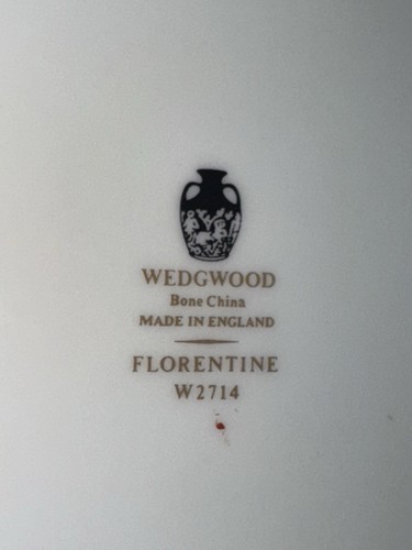 Wedgwood Florentine Turquoise Salad Plates (4) - Picture 3 of 3