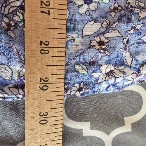 Camisa Robert Graham Mezcla de Lino Azul Floral Para Hombre XL Ajuste A Medida Puño Abatible - Imagen 17 de 17