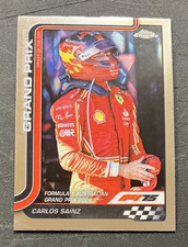 Carlos Sainz #124 Ferrari - 2025 Topps Chrome Formula 1 F1 Base Card