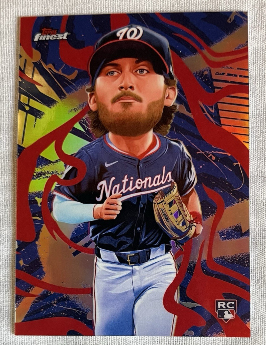 2025 Topps Finest Dylan Crews Headliners (CASE HIT SSP) Washington Nationals RC