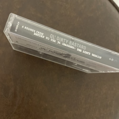 Ol’Dirty Bastard 4 Rounds From Return To The 36 Chambers Rare Promo Cassette - Picture 3 of 6