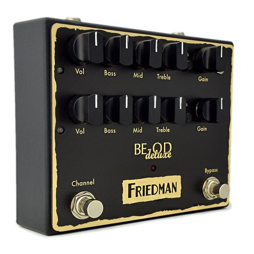 Friedman - BE-OD Deluxe - Dual Overdrive - Electric Guitar Effects Pedal - Tr... - Picture 1 of 6