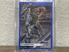 2019-20 panini  donruss optic de'aaron fox