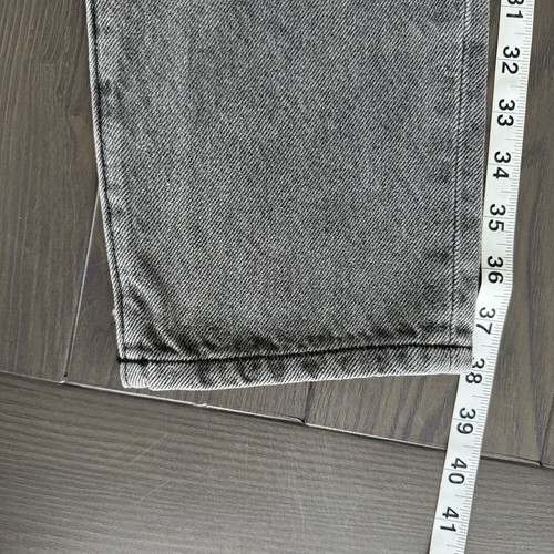 Pantalones de mezclilla PacSun holgados plisados para hombre 32x28 gris claro lavado cónicos - Imagen 2 de 14