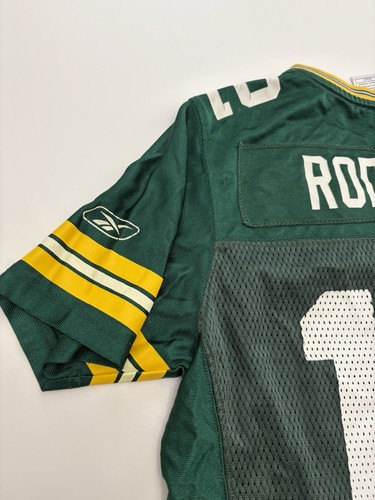 Maglia donna vintage Y2K Reebok Aaron Rodger's verde Packers taglia small - Foto 4 di 5