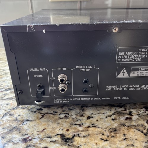 JVC CD/CDR Multiple Compact Disc Recorder Player Model XL-M509TN (PARTS/REPAIR) - Picture 10 of 12