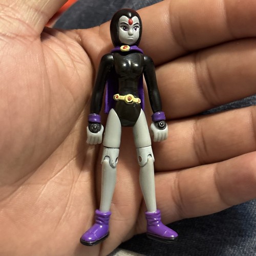 "Figura de acción Bandai 2004 DC Comics Teen Titans Raven 3,5""" - Imagen 9 de 24