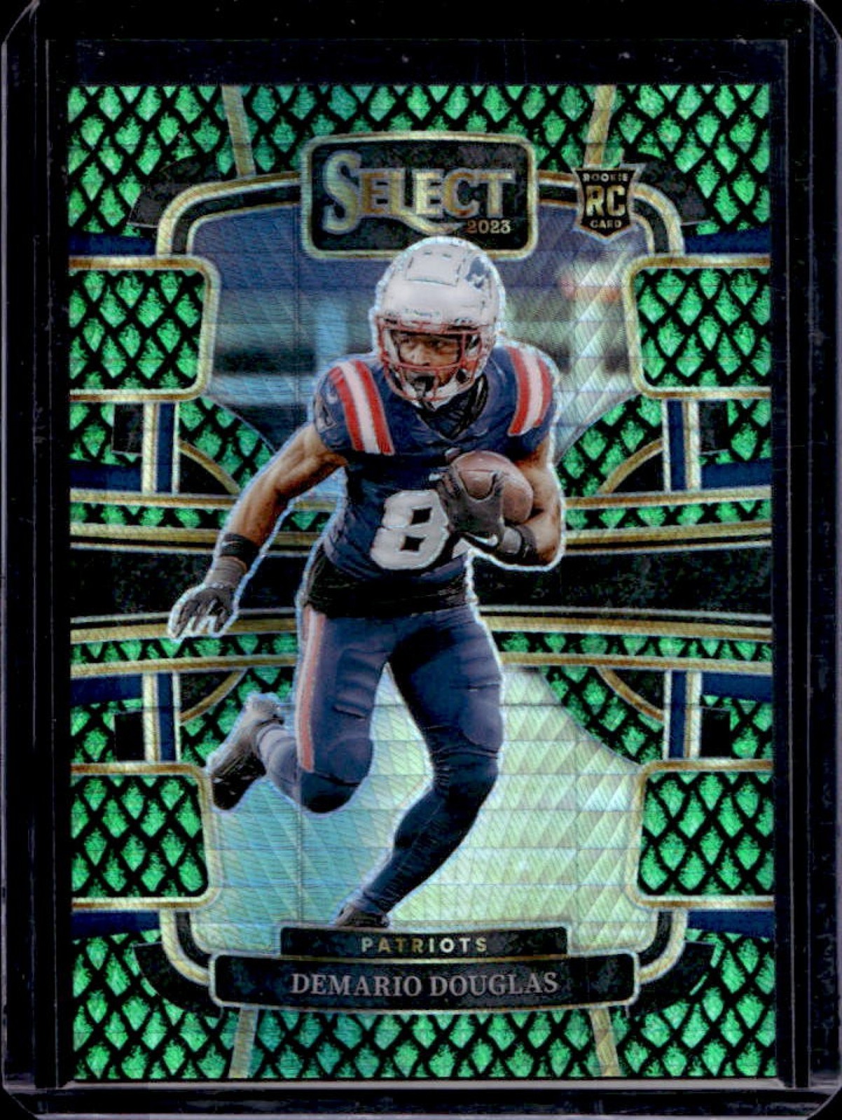 2023 Select Demario Douglas RC Dragon Scale Prizm Concourse #/70 Patriots
