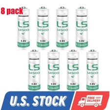 8X for LS 14500 LS14500 AA 3.6V Lithium Battery. US STOCK 