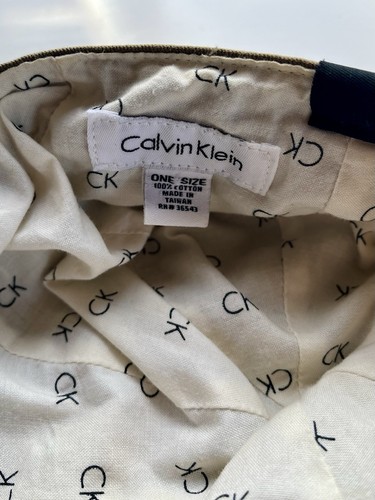 Calvin Klein Woman's Newsboy Baker Boy Gatsby Style Cap 100% Cotton One Size - Picture 5 of 7