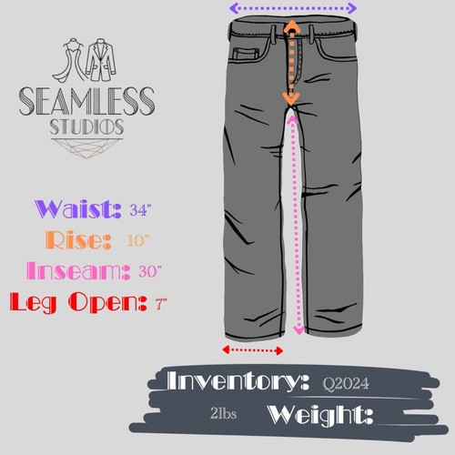 Pantalones de mezclilla Levi's 541 para hombre W34 x L30 azul atlético cónico lavado oscuro - Imagen 6 de 6