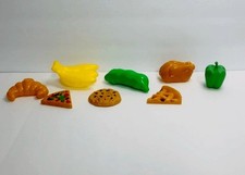 fake food lot play pretend cresant pizza bananas cookie pepper chicken
