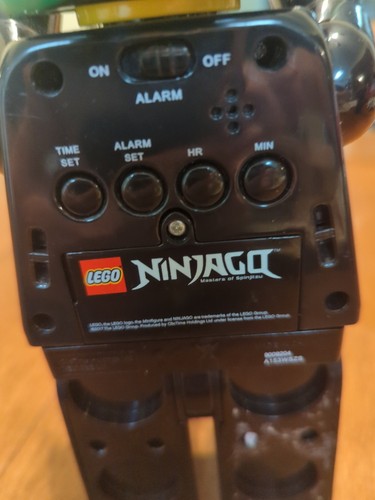 Lego Ninjago Masters of Spinjitzu Lloyd Reloj Despertador Verde/Negro Incluye 2AAA - Imagen 8 de 19