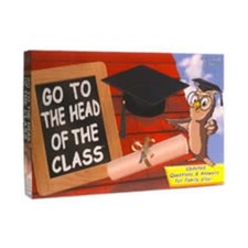 Hasbro Boardgame Go to the Head of the Class Box VG+/EX