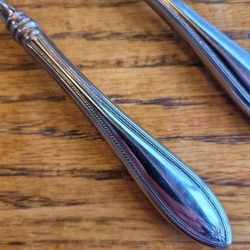 12 Pcs Oneida Sheraton Cube Marked Stainless Flatware Table Spoons Tea Spoons  - Picture 8 of 8