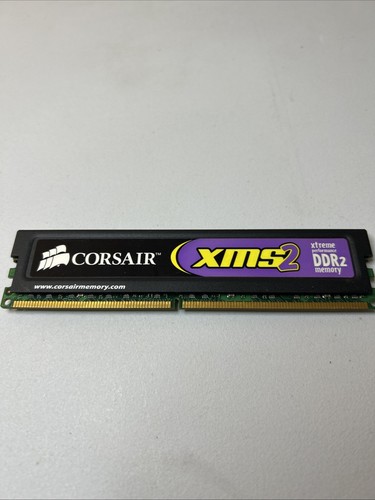 ⭐️⭐️⭐️⭐️⭐️ RAM Corsair CM2X1024-6400C4 1GB PC2-6400 DDR2-800 Desktop Memory