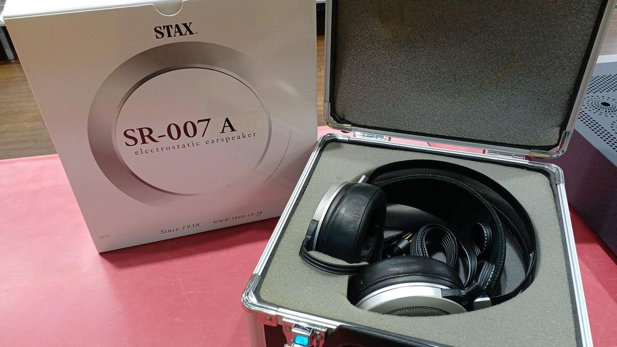 ヘッドホン STAX SR-007A earspeaker The All-New SR-007S Electrostatic Earspeaker – STAX Headphones