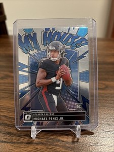 Michael Penix Jr. 2024 Donruss Optic Rookie MY HOUSE RC #7 Atlanta Falcons