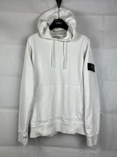 White Stone Island Hoodie