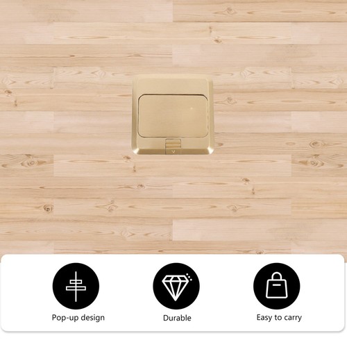 1 Set Pop-up Ground Outlet Box Popup Ground Outlet Box Abdeckung Popup Etage Box - Afbeelding 10 van 12