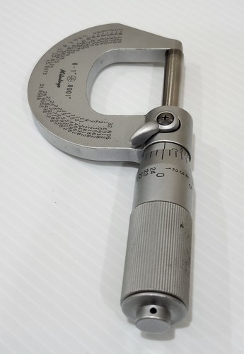 Micrómetro exterior Mitutoyo 0-1,0001  - Imagen 5 de 6